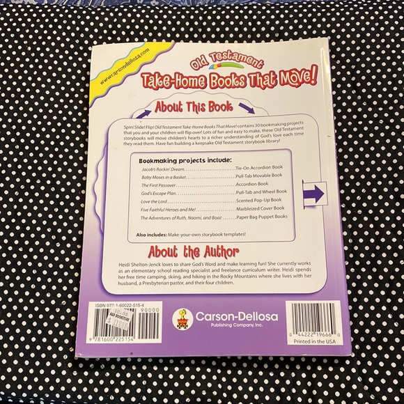 Sunday school supplies! Two Take Home Books that Move. - Picture 3 of 5